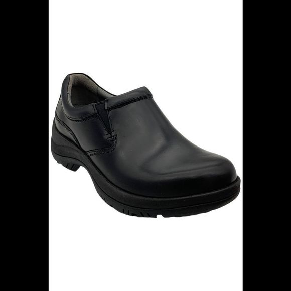 Dansko Men's Wynn Slip-On - Leather Casual Shoes With Rocker Bottom & Removable Footbed - View #3